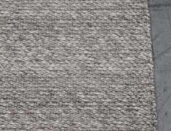 Hunter Silver Flatweave Wool Rug  image