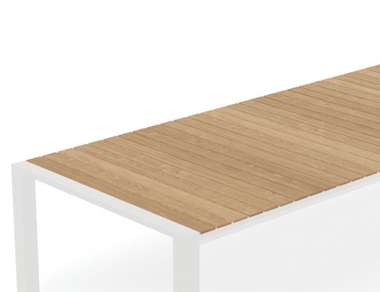 Wooden Top Natural Teak Wood