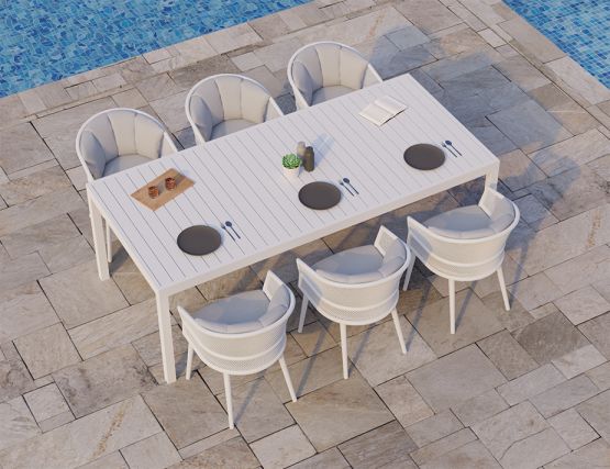 Avila Chair Dining Outdoor Poolside