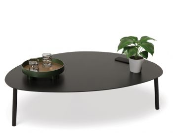 Cetara Outdoor Large Coffee Table Matt Black by Bent Design image