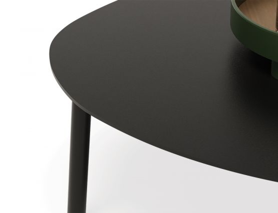 Large Cetara Black Table