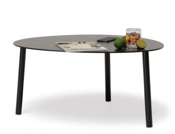 Cetara Outdoor Medium Coffee Table Matt Black by Bent Design image