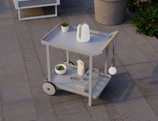 Bar Cart Lifestylesilvergrey