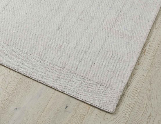 Travertine Floor Rug Wool And Viscose Marble