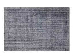 Knotted By Hand Wool And Artsilk Rug Pewter