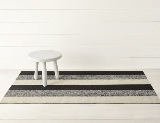 Shag Marble Salt And Pepper Vinyl Mat