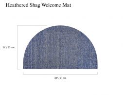 Welcome Mat Vinyl Looped Mat