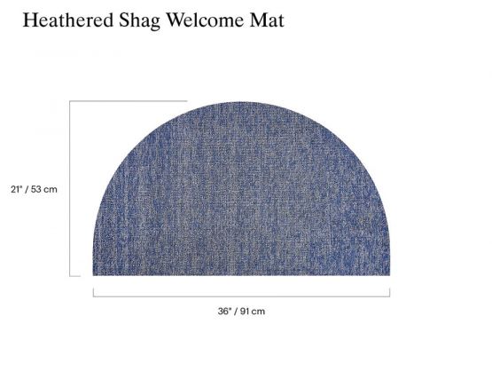 Welcome Mat Vinyl Looped Mat