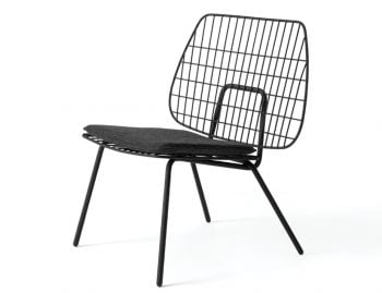 WM String Lounge Chair Black image