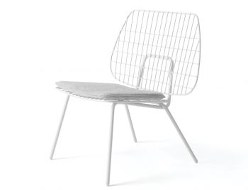 WM String Lounge Chair White image