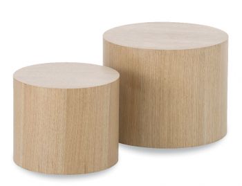 Stump Table Set Natural Ash by Bent Design  image