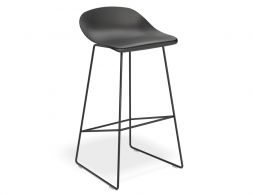 Pop Stool Black Front Modern