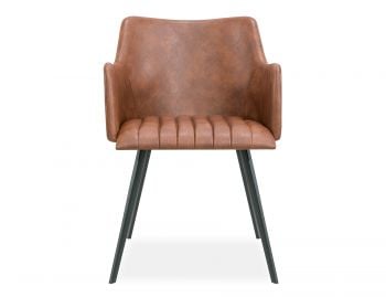 Andorra Armchair Tan Vintage Seat by Bent Design image