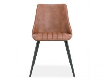 Andorra Dining Chair Tan Vintage Seat by Bent Design image