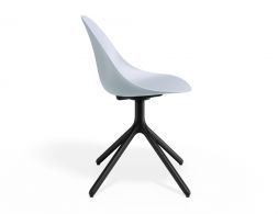 P 3 Pebble Chair Palebluev3seat Swivelbase