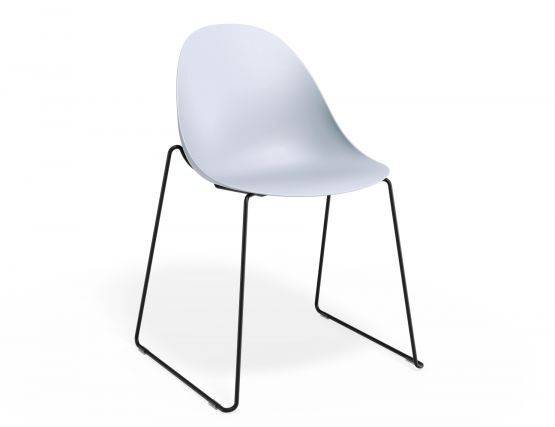 P 1 Pebble Chair Palebluev3seat Sledblack