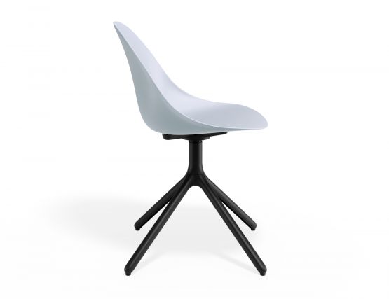 P 3 Pebble Chair Palebluev3seat Swivelbase