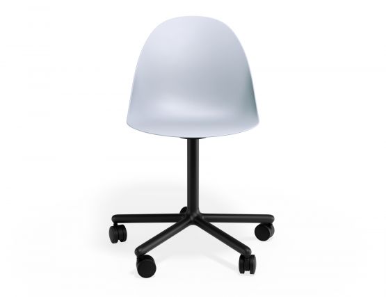 P 4 Pebble Chair Palebluev3seat Swivelcastors
