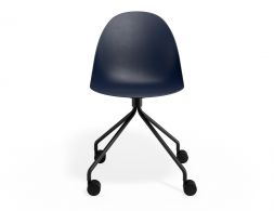 P 4 Pebble Chair Navyseat Pyramidcastors