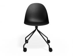 P 4 Pebble Chair Blackseat Pyramidcastors