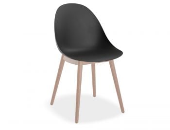 Pebble Chair Black Shell Seat by Bent Design image