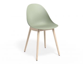Pebble Chair Dusty Green Shell Seat by Bent Design image