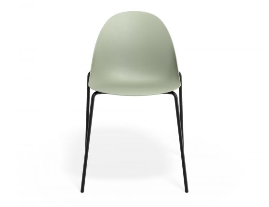 P 4 Pebble Chair Greenseat 4postblack