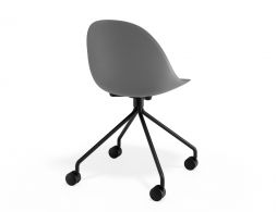 P 2 Pebble Chair Greyseatv2 Pyramidcastors