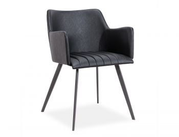 Andorra Armchair Black Vintage Seat by Bent Design image