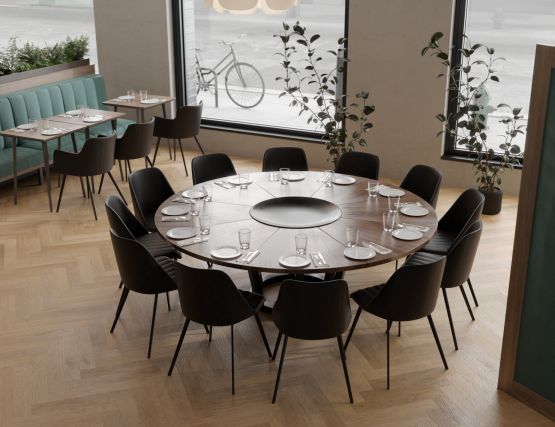 Andorra Diningchair Black Lifestyle 1