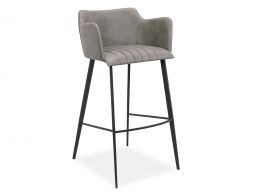 Andorra Bar Stool Grey 2 New