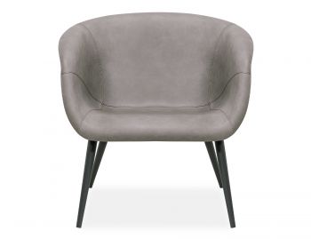 Andorra Tub Lounge Chair Grey Vintage Seat by Bent Design image