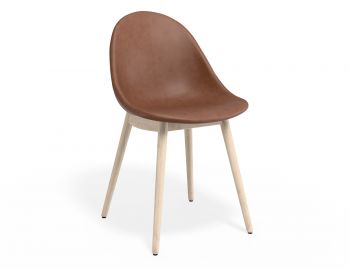 Pebble Chair Vintage Tan Upholstered Seat by Bent Design image