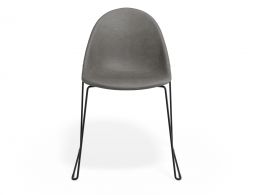 P 4 Pebble Chair Greypuseat Sledblack