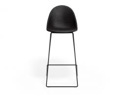P 4 Pebble Barstool Blackpuseat Blackframe