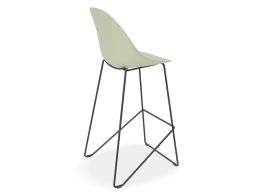 Pebble Bar Stool Green 3