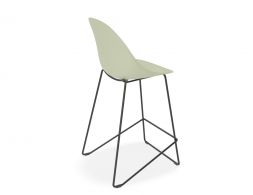 Pebble Kitchen Stool Green 3