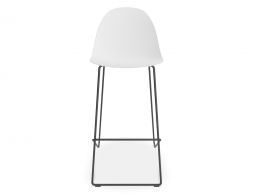 Pebble Bar Stool White 4