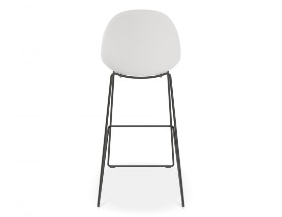 Pebble Bar Stool White 5