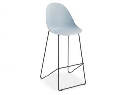 Pebble Bar Stool Blue 1