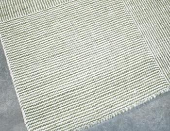 Braid Box Sage Pure Wool Flatweave Rug  image