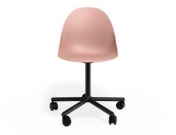 P 4 Pebble Chair Pinkseat Swivelcastors