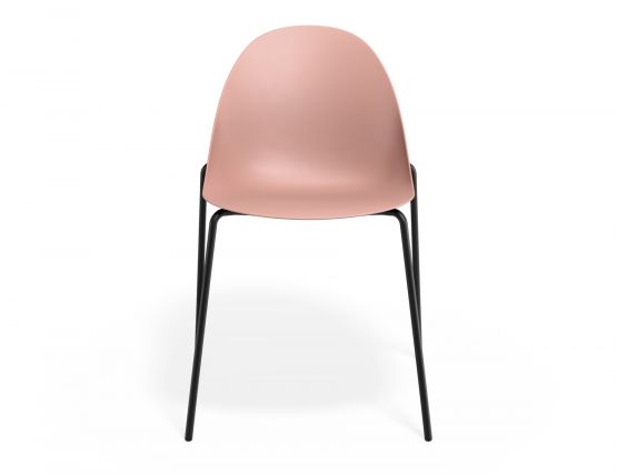 P 4 Pebble Chair Pinkseat 4postblack