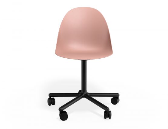 P 4 Pebble Chair Pinkseat Swivelcastors