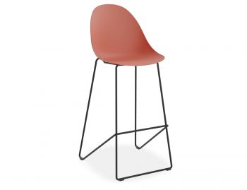 Pebble Stool Coral Shell Seat by Bent Design  image