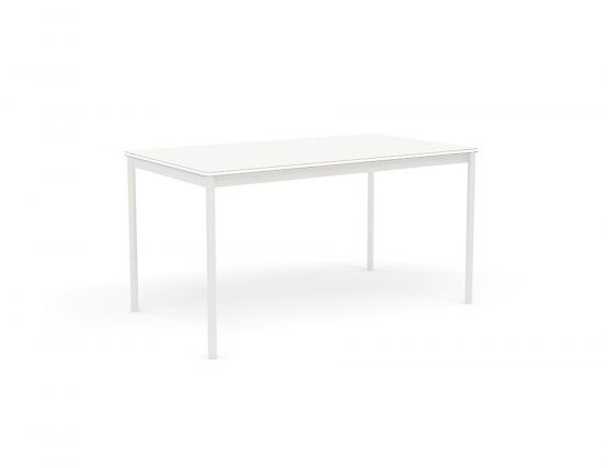 White Base Table 140 80