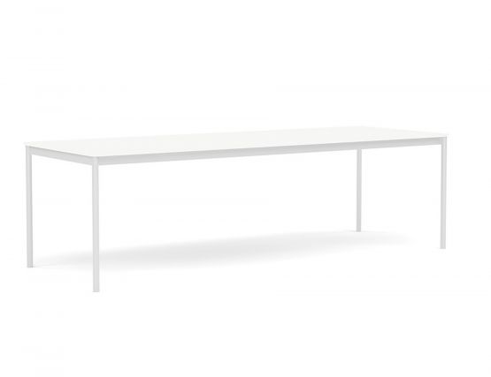 White Base Table 250 90