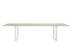 70 70 Table 295x108 Cm Solid Oak White