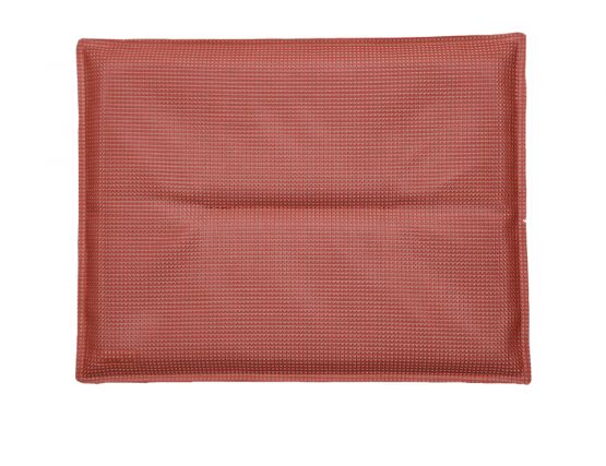 Bistro Cushion Range 28 X 38stereo Red Ochre