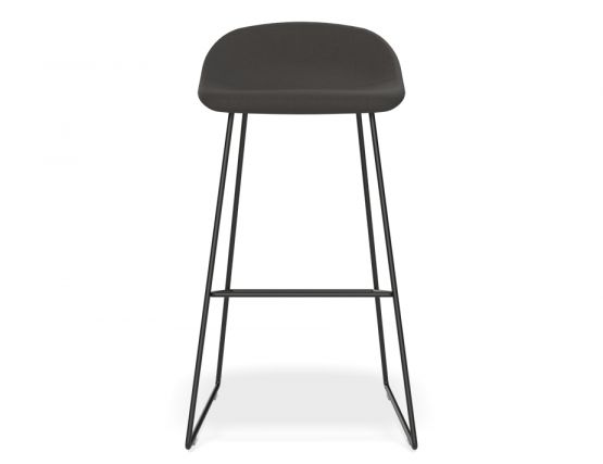 Pop Stools Anthracite Fabric Front On